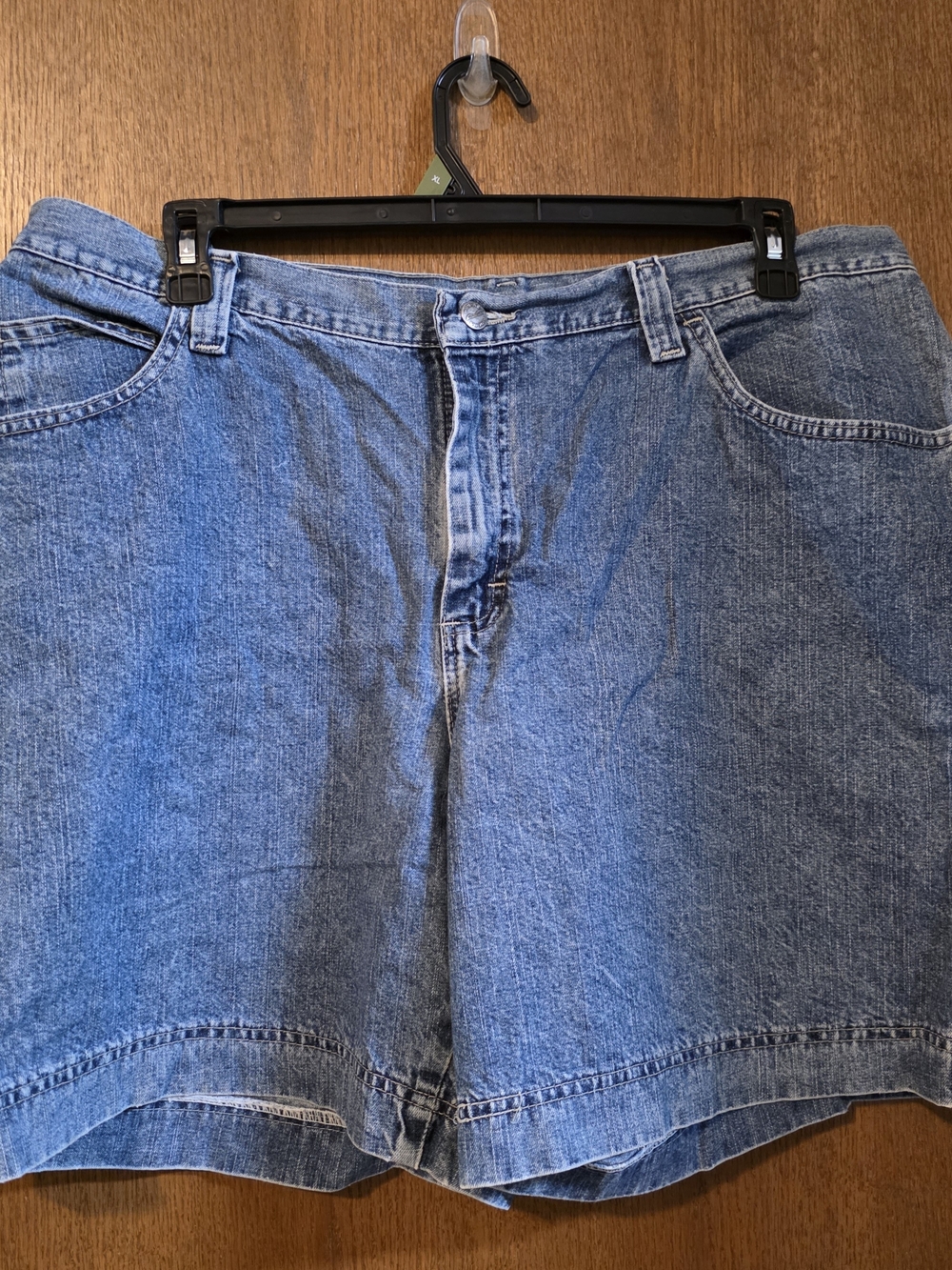 Riders by Lee Light Blue High-Waist Denim Shorts